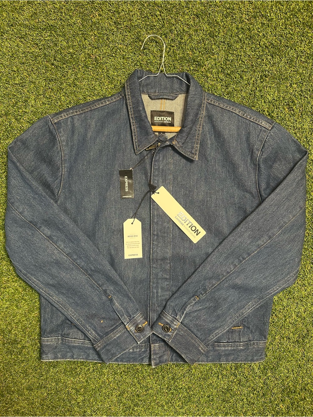 Men's Express Dark Blue Denim Jacket